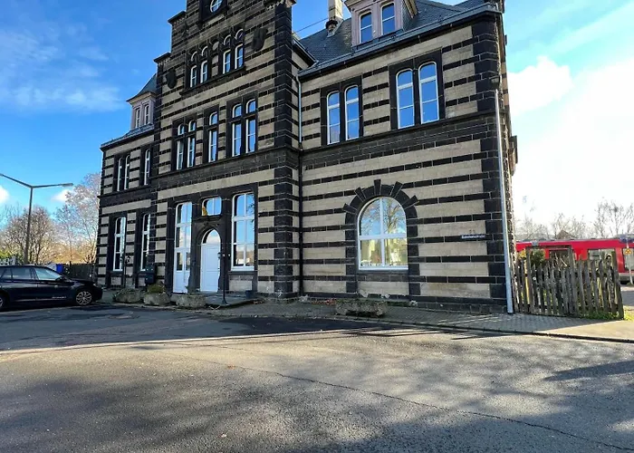 דירה Bahnhofsromantik Trifft Luxus - Alter Bahnhof Von *