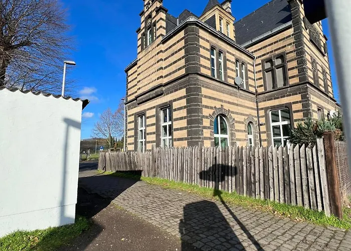 דירה Bahnhofsromantik Trifft Luxus - Alter Bahnhof Von Kruft